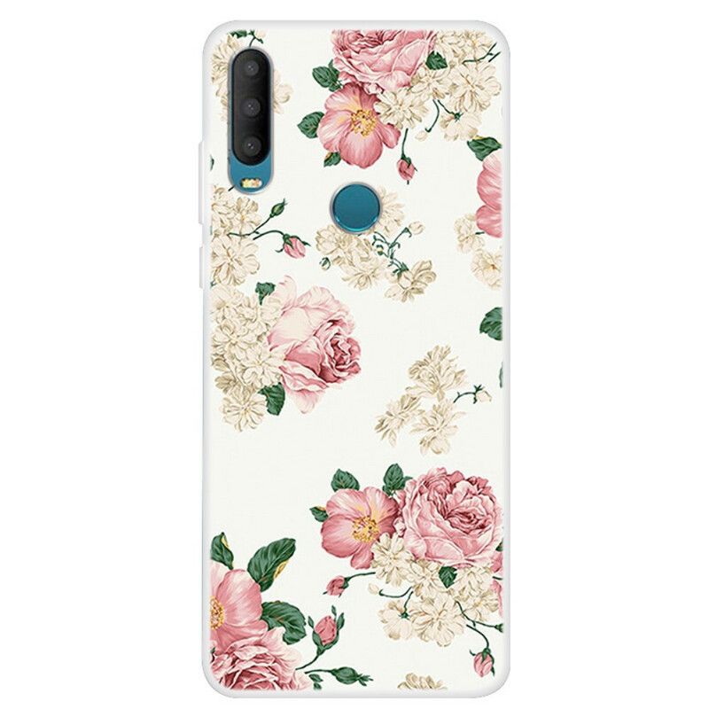 Mobilcover Alcatel 1S / 3L (2020) Frihedsblomster