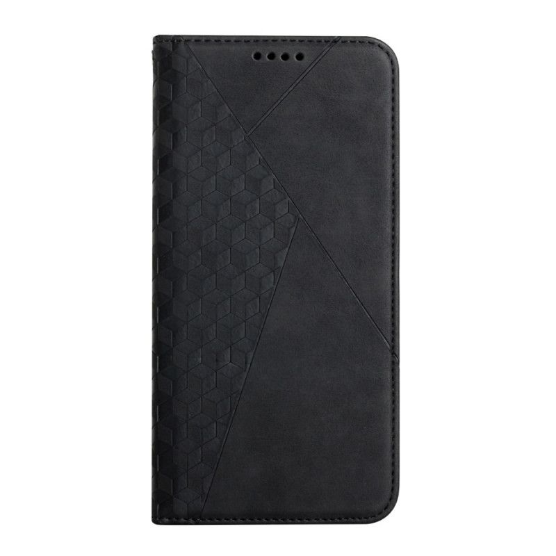 Cover Realme 8 5G Flip Cover Geo Lædereffekt