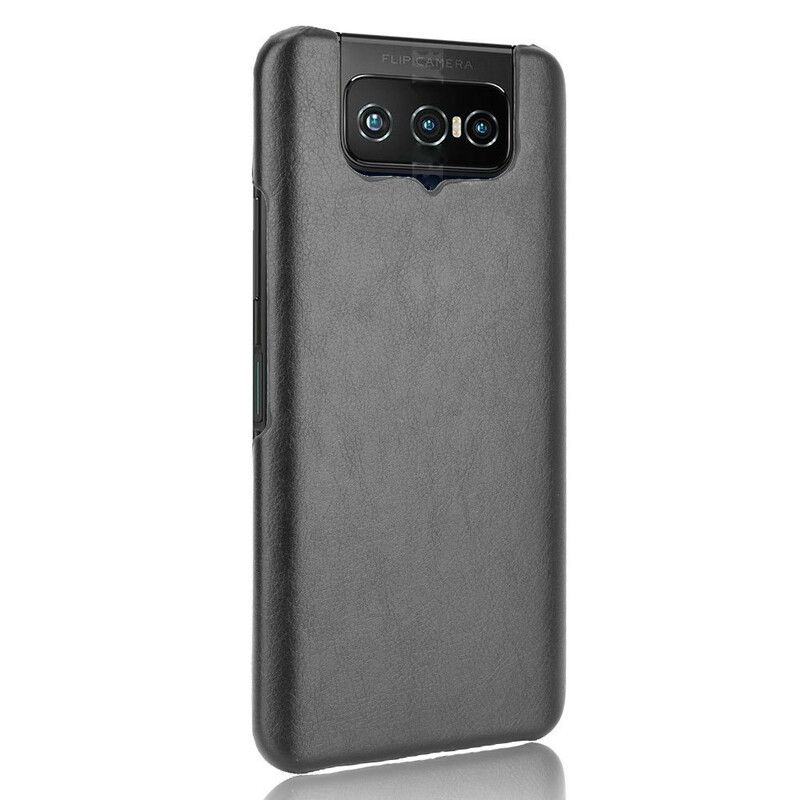 Cover Asus Zenfone 7 / 7 Pro Lichi-lædereffekt