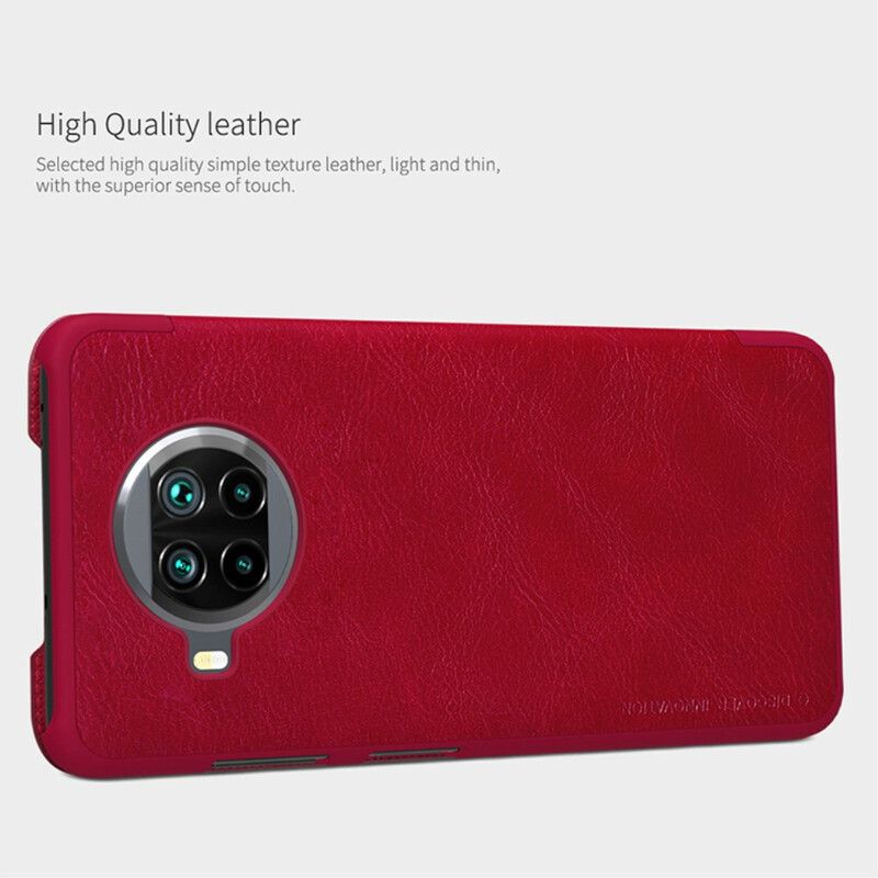 Cover Xiaomi Mi 10T Lite / Redmi Note 9 Pro 5G Flip Cover Nillkin Qin-serien