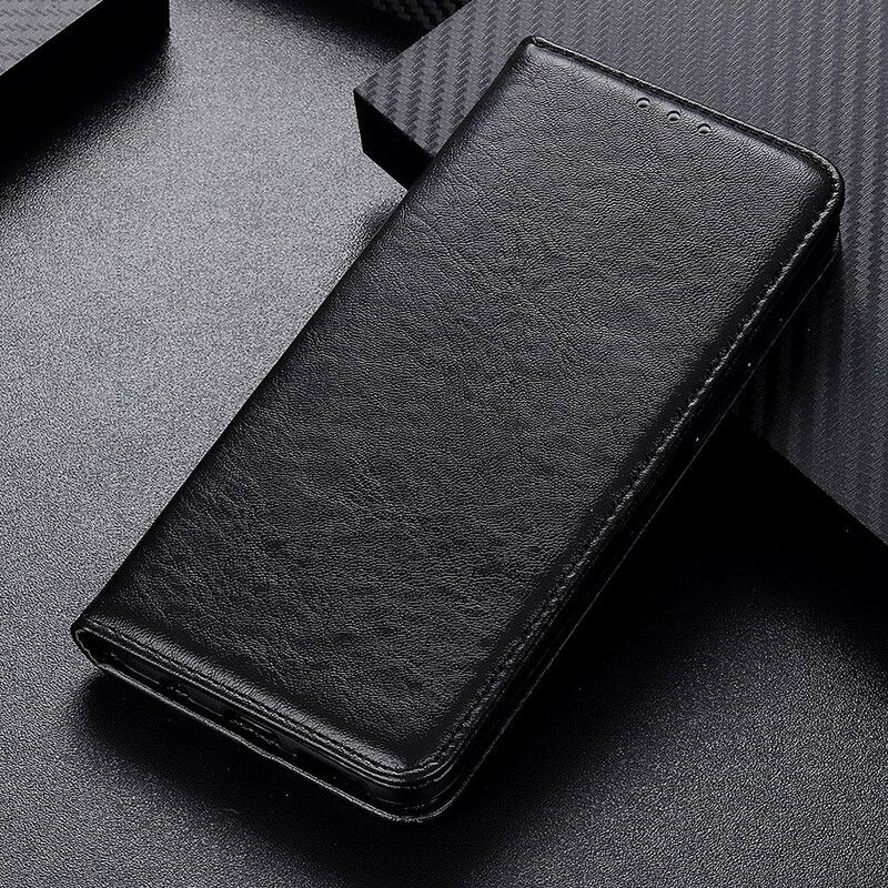 Cover Xiaomi Mi 10T Lite / Redmi Note 9 Pro 5G Flip Cover Tekstureret Splitlæder