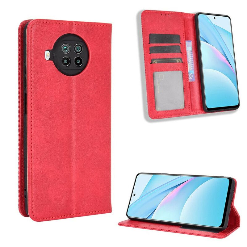 Cover Xiaomi Mi 10T Lite / Redmi Note 9 Pro 5G Flip Cover Vintageeffekt