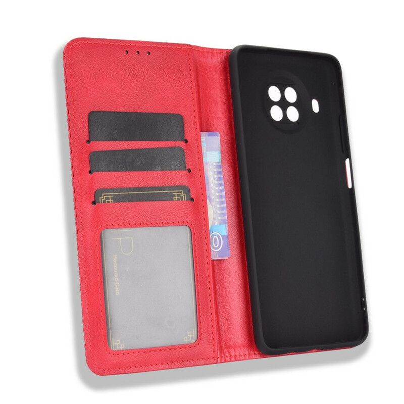 Cover Xiaomi Mi 10T Lite / Redmi Note 9 Pro 5G Flip Cover Vintageeffekt