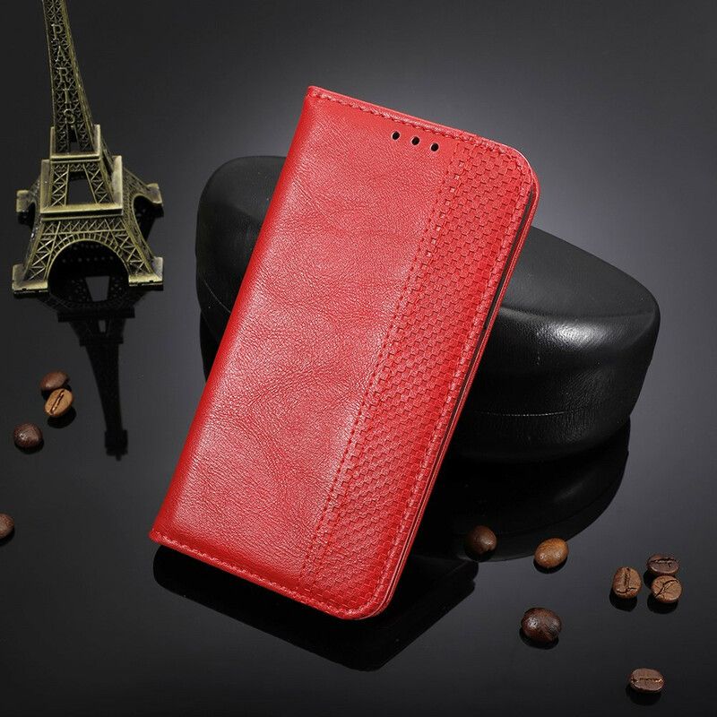 Cover Xiaomi Mi 10T Lite / Redmi Note 9 Pro 5G Flip Cover Vintageeffekt