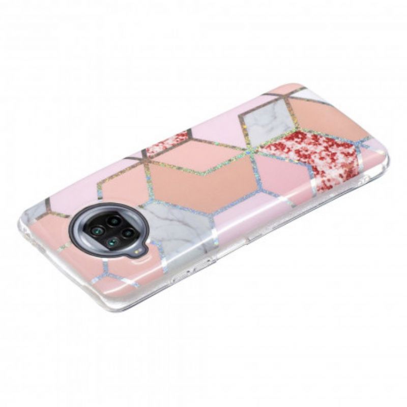 Cover Xiaomi Mi 10T Lite / Redmi Note 9 Pro 5G Glitter Design Marmor