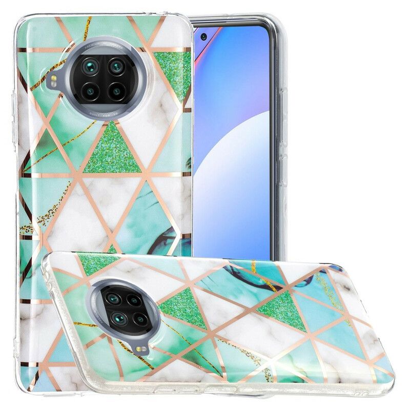 Cover Xiaomi Mi 10T Lite / Redmi Note 9 Pro 5G Marmorgeometri