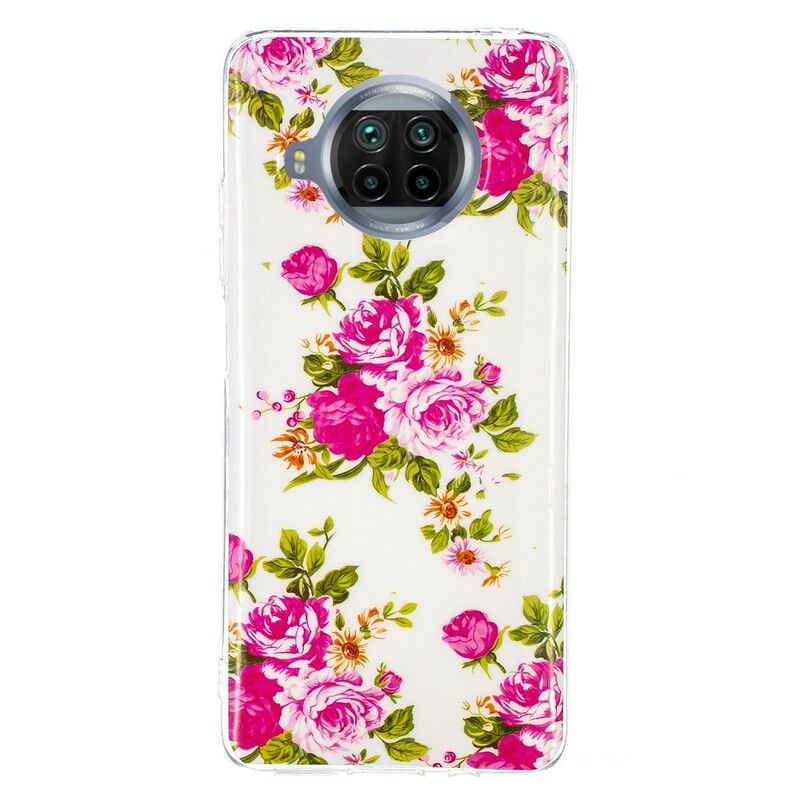 Cover Xiaomi Mi 10T Lite / Redmi Note 9 Pro 5G Neon Liberty Blomster