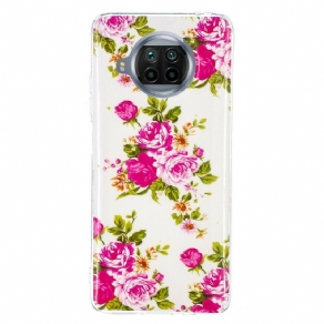 Cover Xiaomi Mi 10T Lite / Redmi Note 9 Pro 5G Neon Liberty Blomster