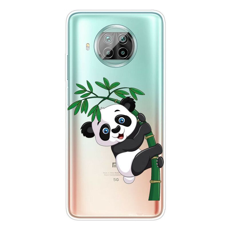 Cover Xiaomi Mi 10T Lite / Redmi Note 9 Pro 5G Panda På Bambus