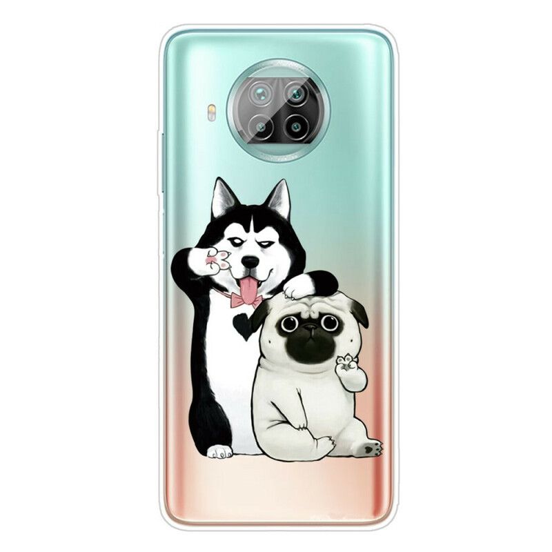 Cover Xiaomi Mi 10T Lite / Redmi Note 9 Pro 5G Sjove Hunde