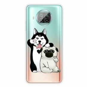 Cover Xiaomi Mi 10T Lite / Redmi Note 9 Pro 5G Sjove Hunde