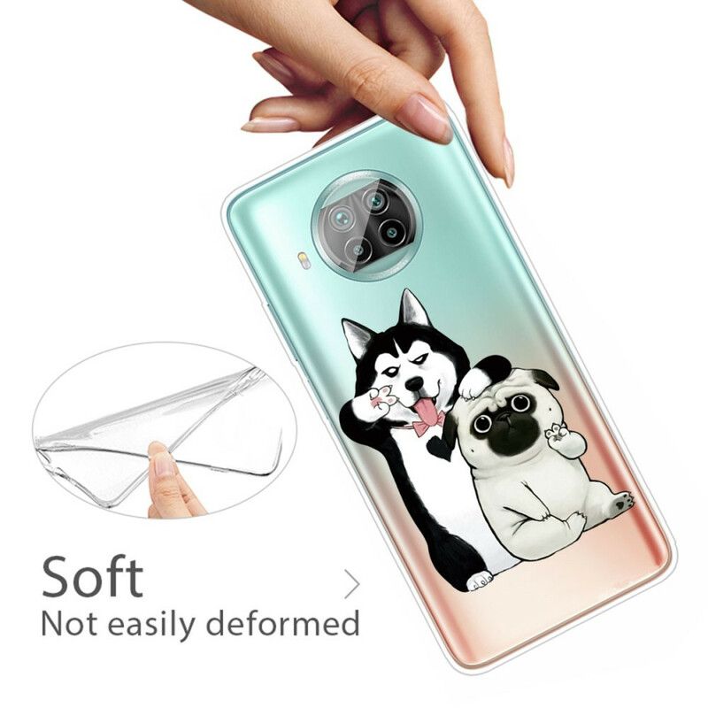 Cover Xiaomi Mi 10T Lite / Redmi Note 9 Pro 5G Sjove Hunde