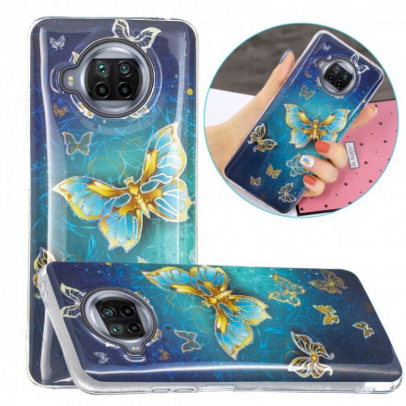 Cover Xiaomi Mi 10T Lite / Redmi Note 9 Pro 5G Sommerfugle Design