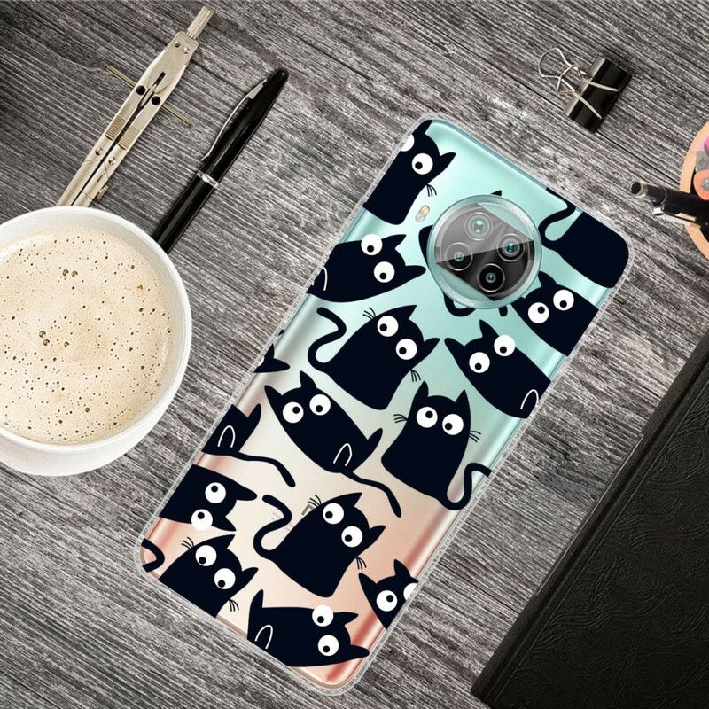 Cover Xiaomi Mi 10T Lite / Redmi Note 9 Pro 5G Sorte Katte