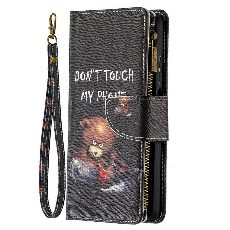 Flip Cover Xiaomi Mi 10T Lite / Redmi Note 9 Pro 5G Bear Lynlåslomme