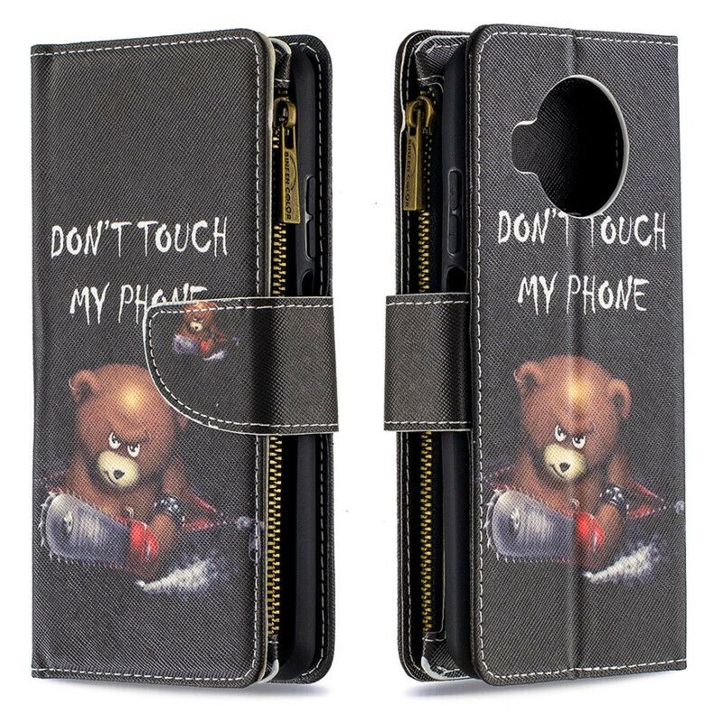 Flip Cover Xiaomi Mi 10T Lite / Redmi Note 9 Pro 5G Bear Lynlåslomme