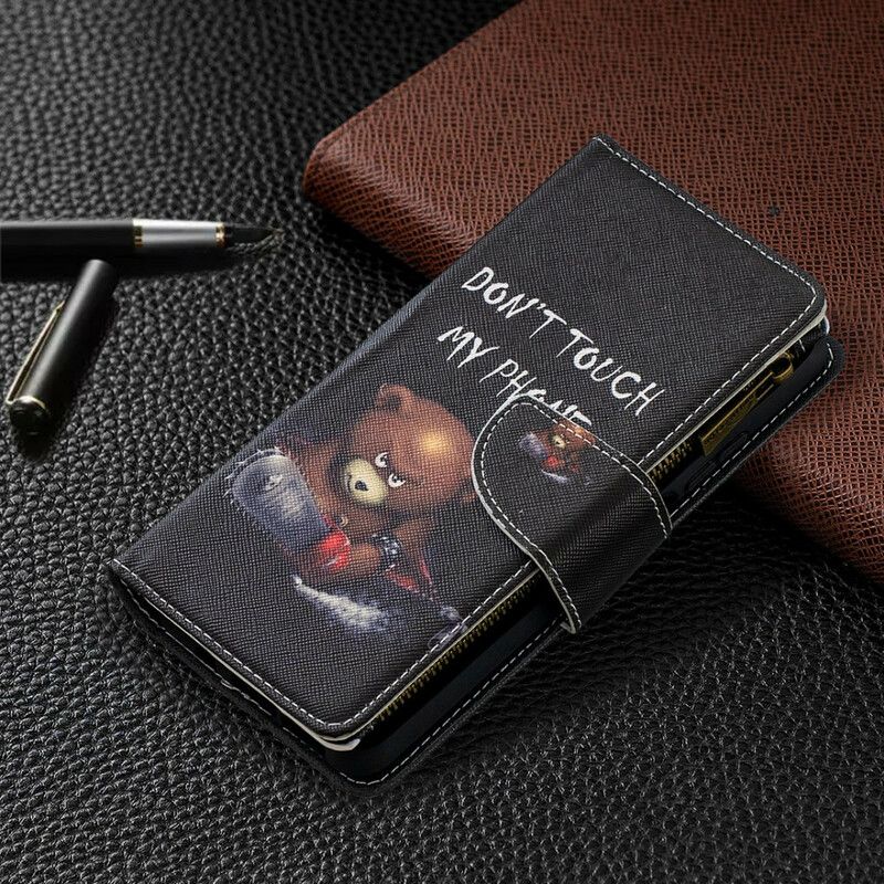 Flip Cover Xiaomi Mi 10T Lite / Redmi Note 9 Pro 5G Bear Lynlåslomme