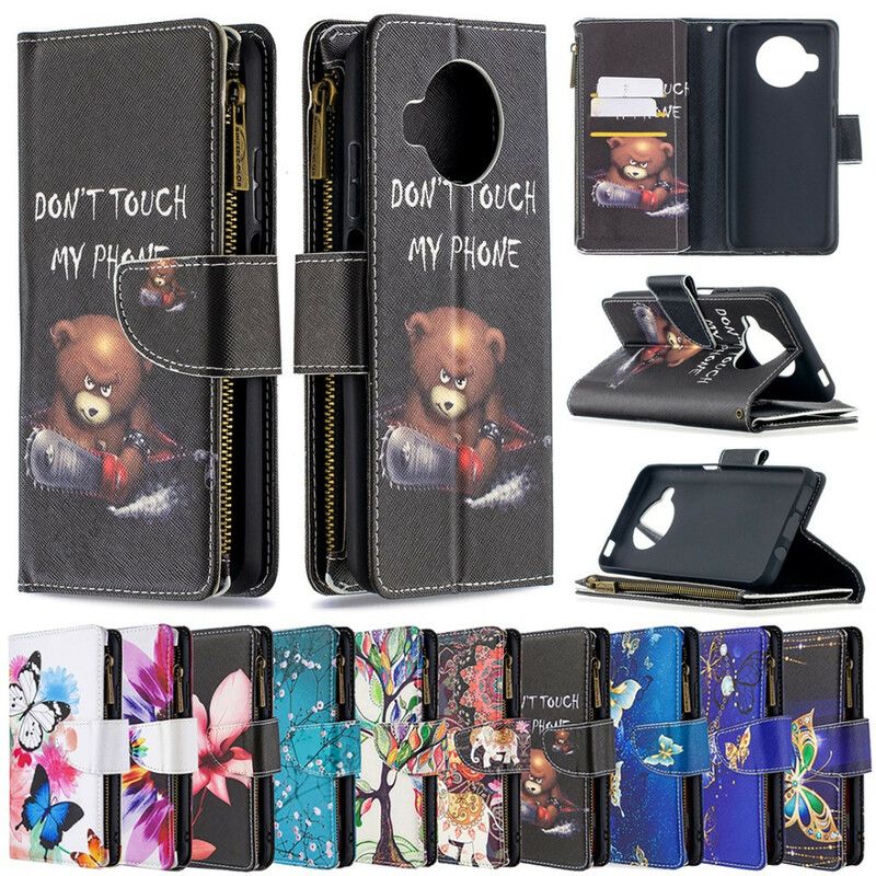 Flip Cover Xiaomi Mi 10T Lite / Redmi Note 9 Pro 5G Bear Lynlåslomme