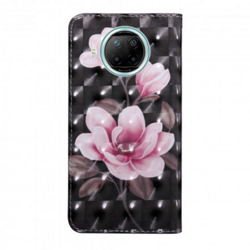 Flip Cover Xiaomi Mi 10T Lite / Redmi Note 9 Pro 5G Blomsterblomster