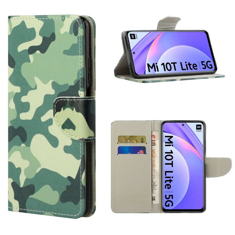 Flip Cover Xiaomi Mi 10T Lite / Redmi Note 9 Pro 5G Camouflage