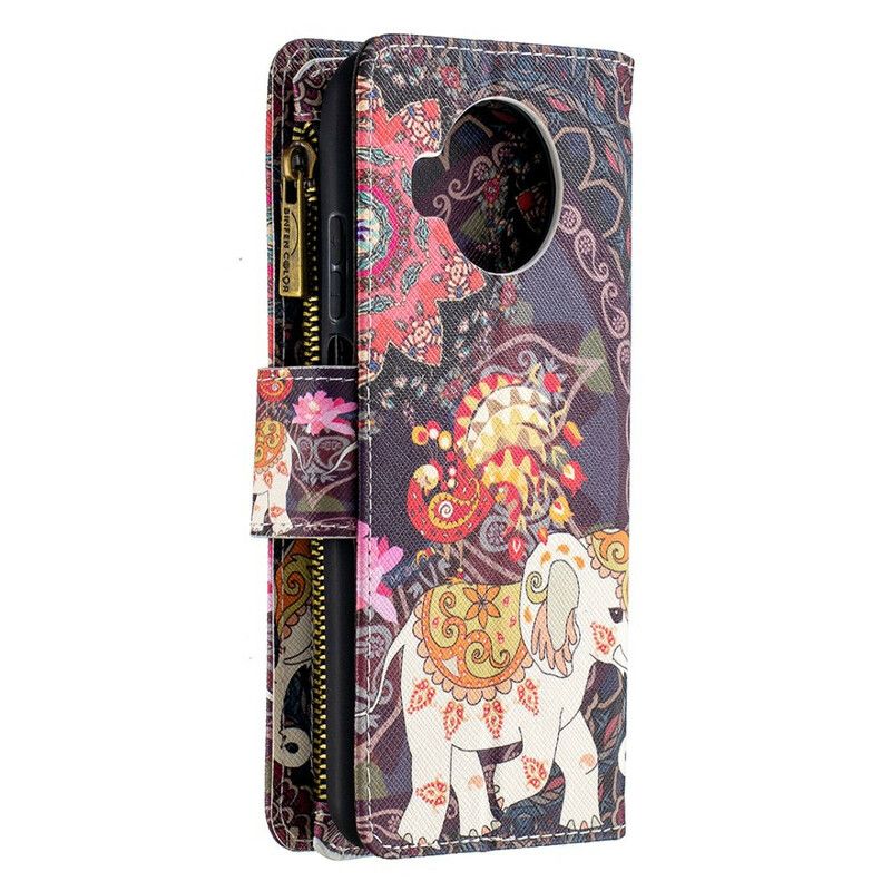 Flip Cover Xiaomi Mi 10T Lite / Redmi Note 9 Pro 5G Elefant Lynlåslomme