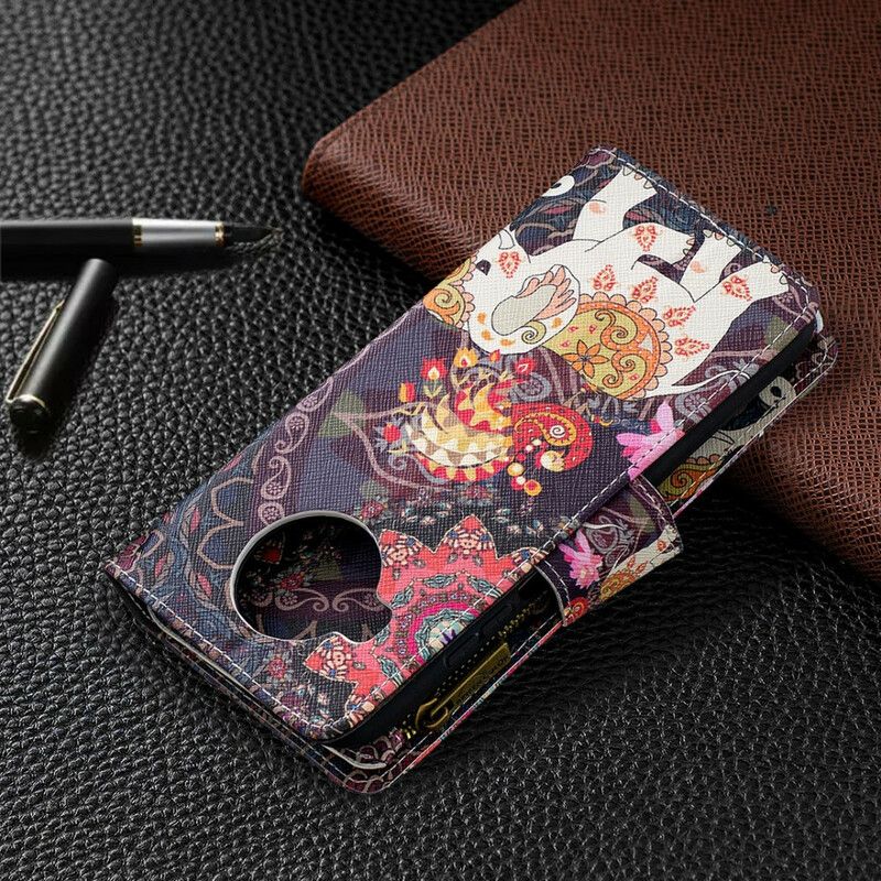 Flip Cover Xiaomi Mi 10T Lite / Redmi Note 9 Pro 5G Elefant Lynlåslomme