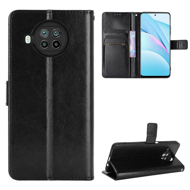 Flip Cover Xiaomi Mi 10T Lite / Redmi Note 9 Pro 5G Flashy Imiteret Læder