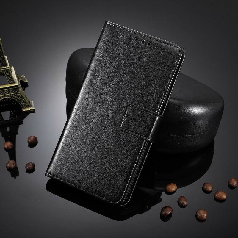 Flip Cover Xiaomi Mi 10T Lite / Redmi Note 9 Pro 5G Flashy Imiteret Læder