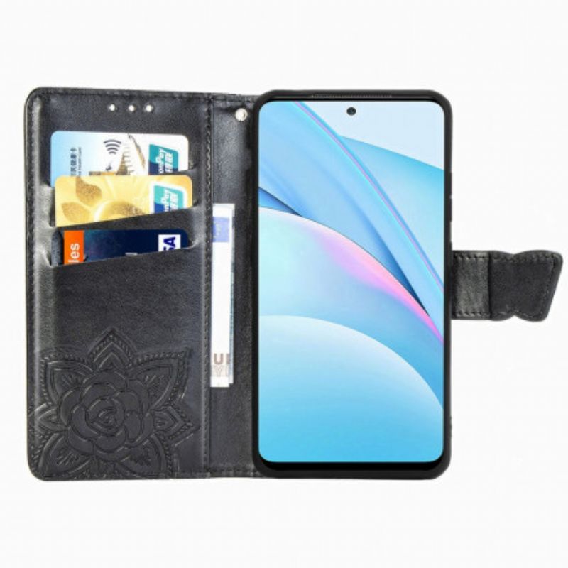 Flip Cover Xiaomi Mi 10T Lite / Redmi Note 9 Pro 5G Halve Sommerfugle