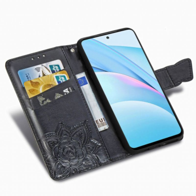 Flip Cover Xiaomi Mi 10T Lite / Redmi Note 9 Pro 5G Halve Sommerfugle