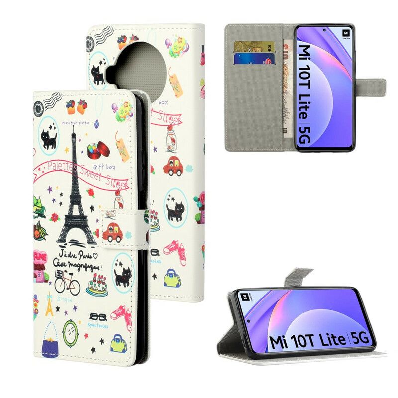 Flip Cover Xiaomi Mi 10T Lite / Redmi Note 9 Pro 5G Jeg Elsker Paris