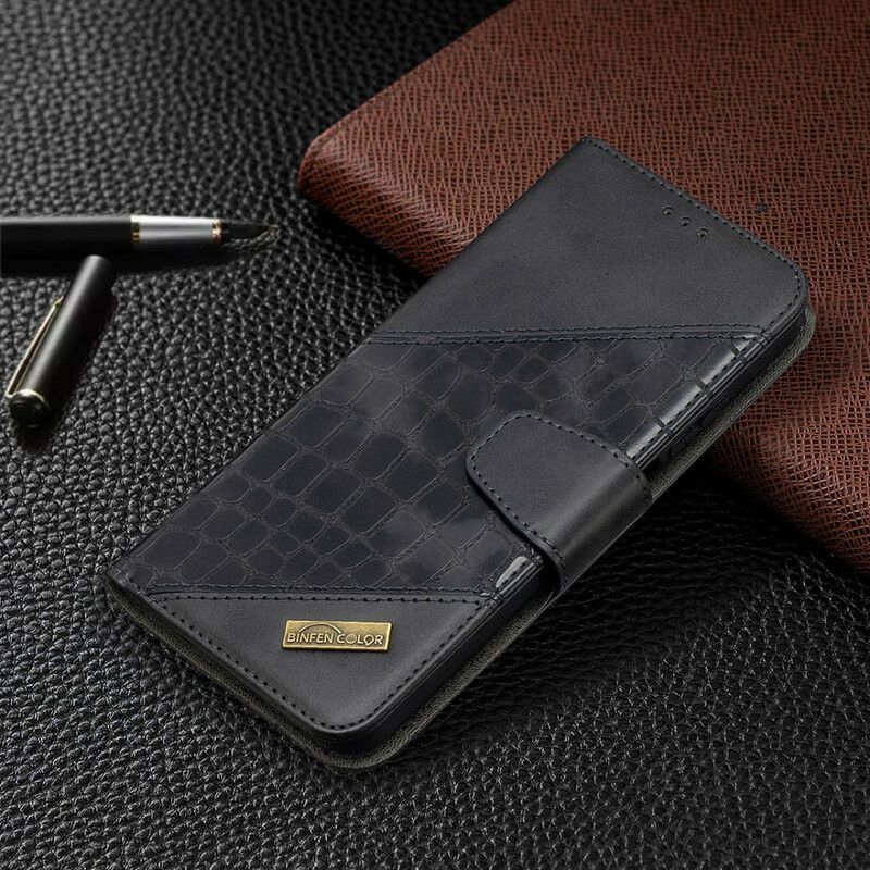 Flip Cover Xiaomi Mi 10T Lite / Redmi Note 9 Pro 5G Krokodilleskind