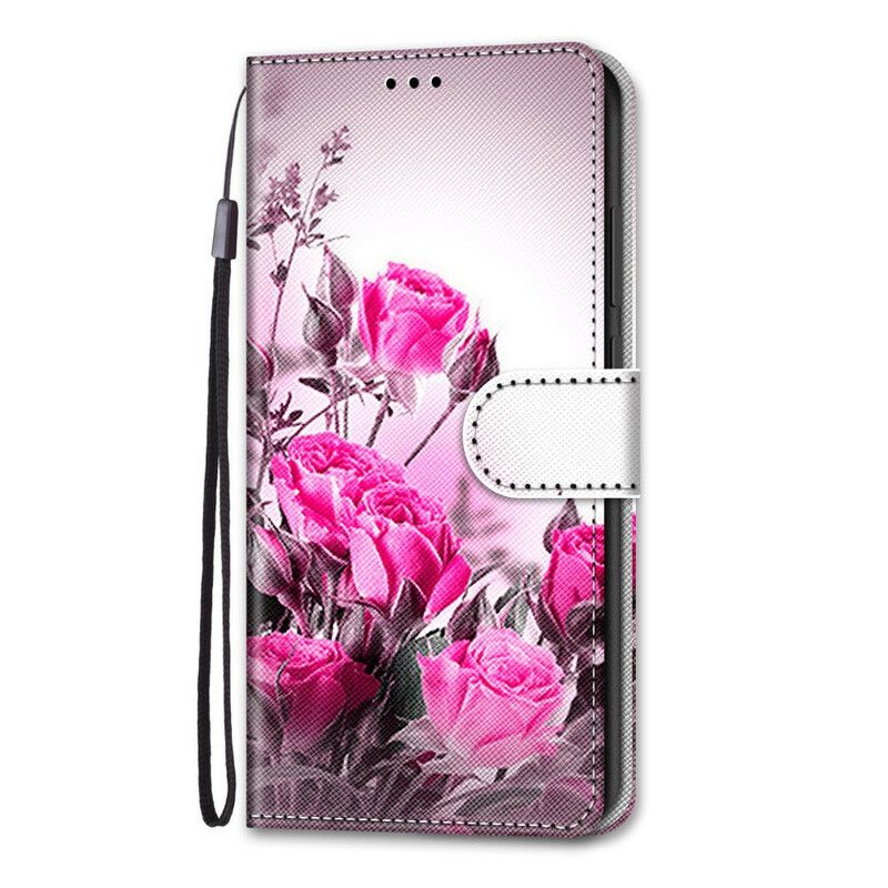 Flip Cover Xiaomi Mi 10T Lite / Redmi Note 9 Pro 5G Kun Blomster