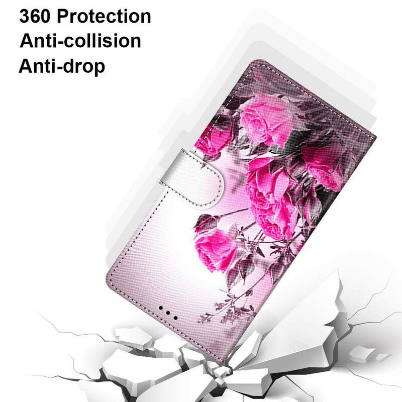 Flip Cover Xiaomi Mi 10T Lite / Redmi Note 9 Pro 5G Kun Blomster