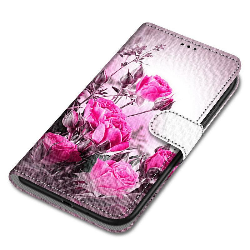 Flip Cover Xiaomi Mi 10T Lite / Redmi Note 9 Pro 5G Kun Blomster