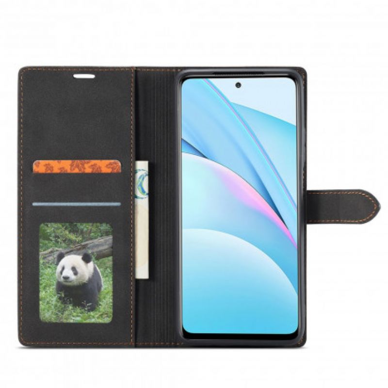 Flip Cover Xiaomi Mi 10T Lite / Redmi Note 9 Pro 5G Lædereffekt Forwenw