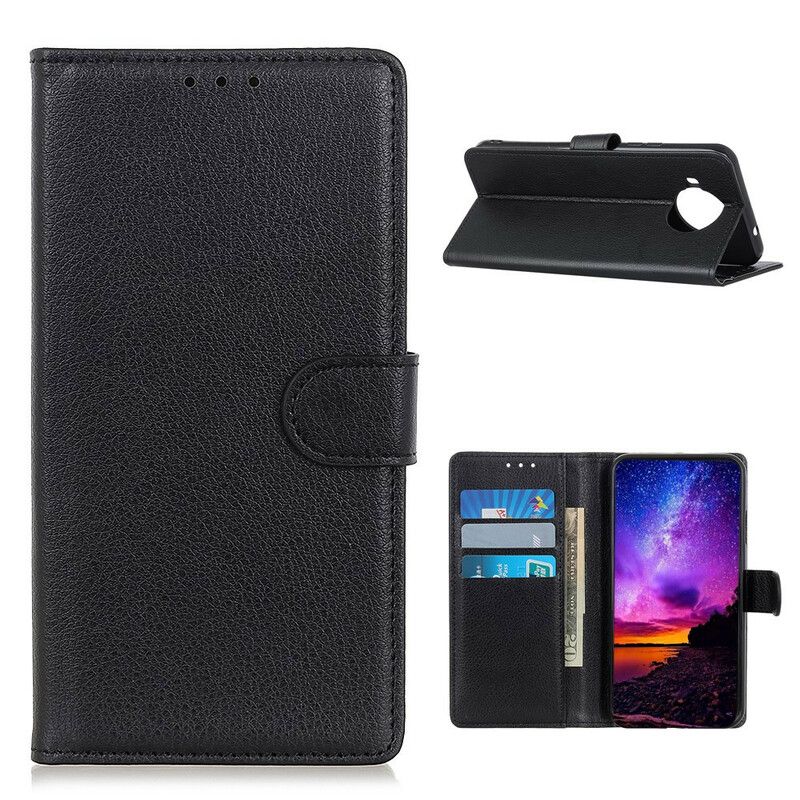 Flip Cover Xiaomi Mi 10T Lite / Redmi Note 9 Pro 5G Lichi-lædereffekt