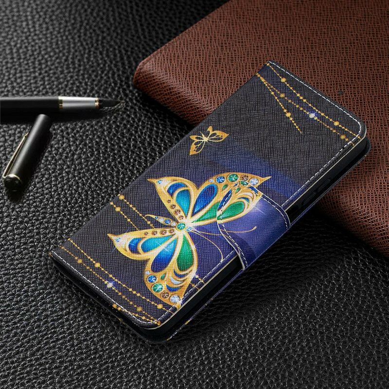 Flip Cover Xiaomi Mi 10T Lite / Redmi Note 9 Pro 5G Magisk Sommerfugl