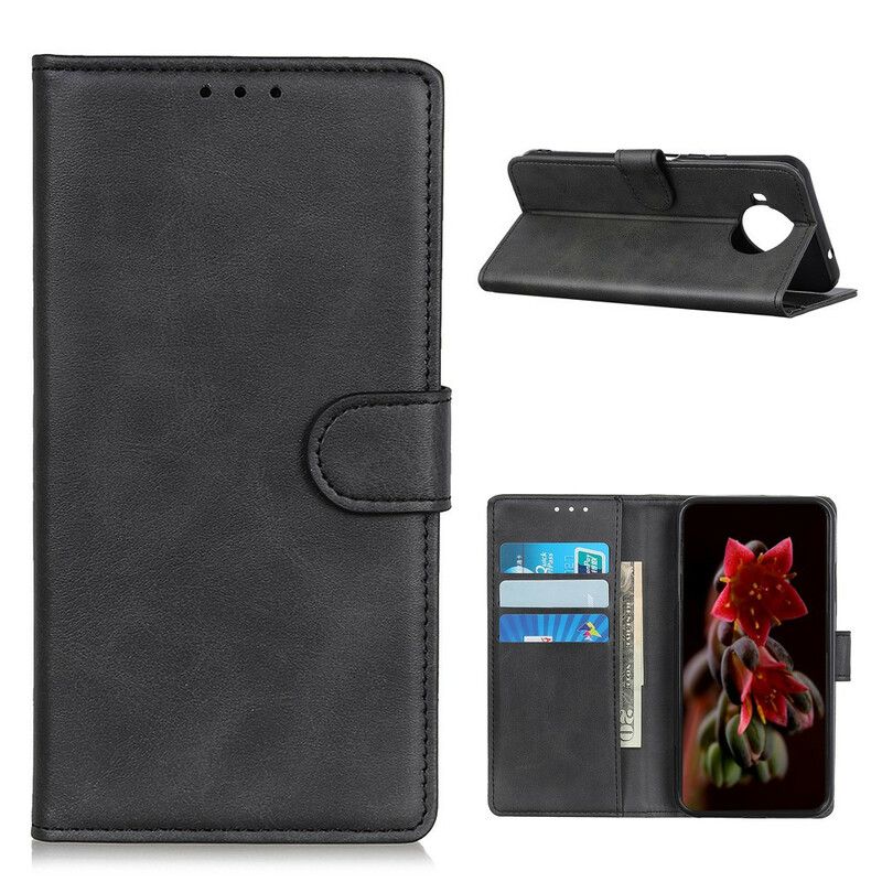 Flip Cover Xiaomi Mi 10T Lite / Redmi Note 9 Pro 5G Mat Lædereffekt