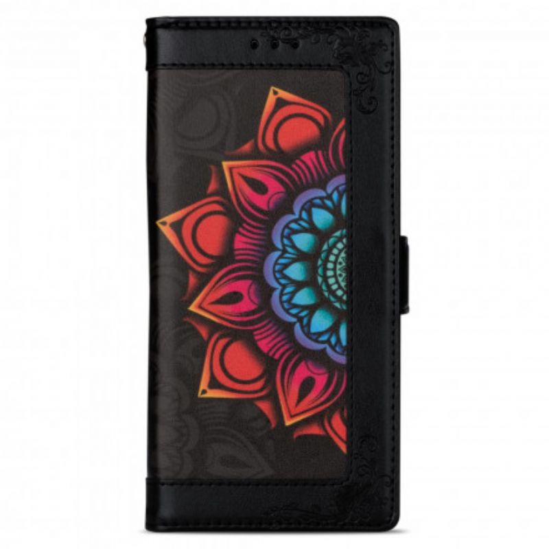 Flip Cover Xiaomi Mi 10T Lite / Redmi Note 9 Pro 5G Med Snor Strop Mandala