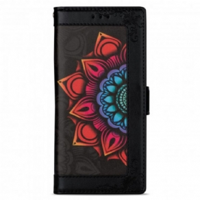 Flip Cover Xiaomi Mi 10T Lite / Redmi Note 9 Pro 5G Med Snor Strop Mandala