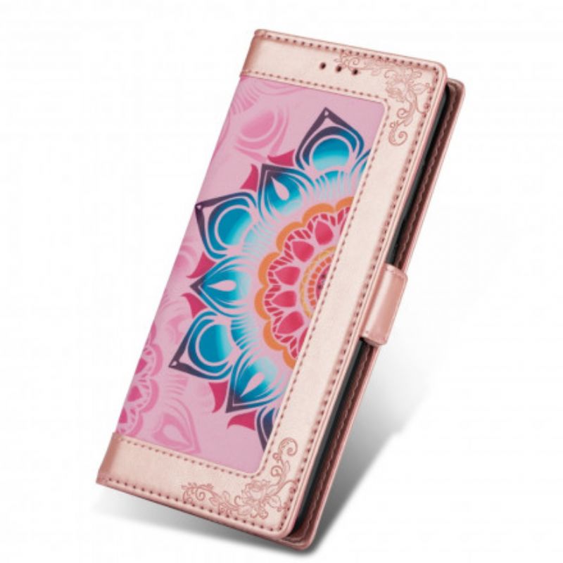 Flip Cover Xiaomi Mi 10T Lite / Redmi Note 9 Pro 5G Med Snor Strop Mandala