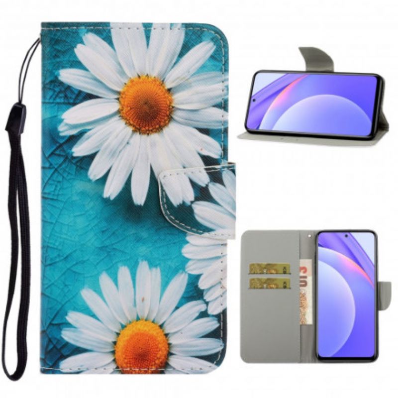 Flip Cover Xiaomi Mi 10T Lite / Redmi Note 9 Pro 5G Med Snor Thong Tusindfryd