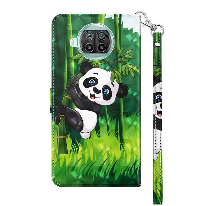 Flip Cover Xiaomi Mi 10T Lite / Redmi Note 9 Pro 5G Panda Og Bambus