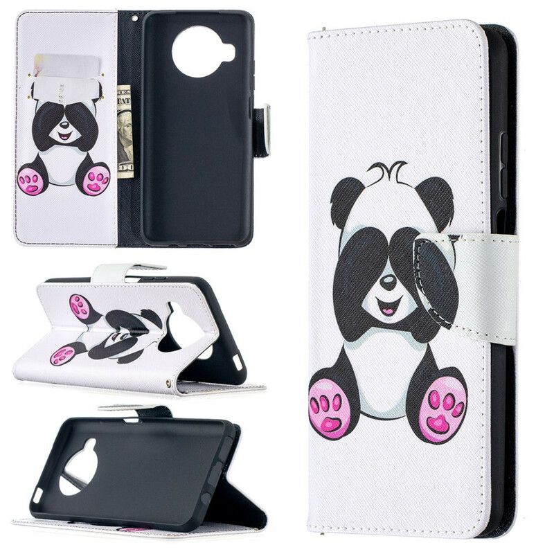 Flip Cover Xiaomi Mi 10T Lite / Redmi Note 9 Pro 5G Panda Sjov