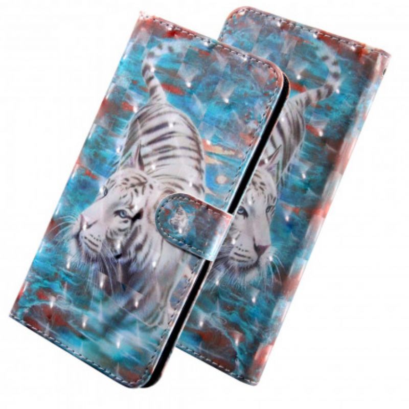 Flip Cover Xiaomi Mi 10T Lite / Redmi Note 9 Pro 5G Tiger I Vand