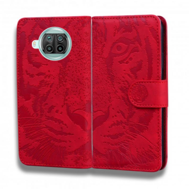 Flip Cover Xiaomi Mi 10T Lite / Redmi Note 9 Pro 5G Tigeransigt