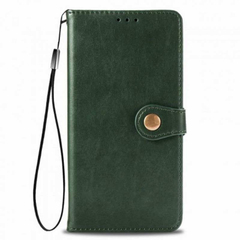 Flip Cover Xiaomi Mi 10T Lite / Redmi Note 9 Pro 5G Vintage Lås