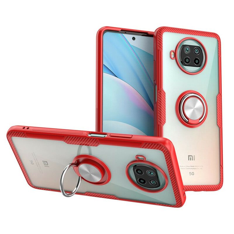 Mobilcover Xiaomi Mi 10T Lite / Redmi Note 9 Pro 5G Ring Og Kulstof