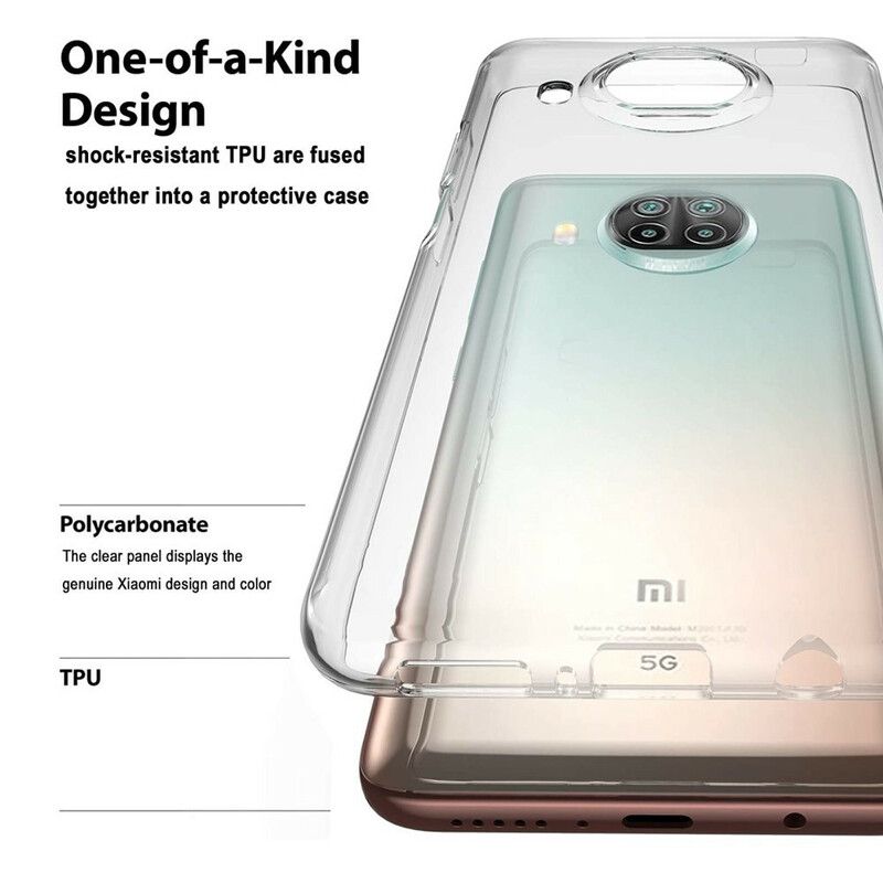 Mobilcover Xiaomi Mi 10T Lite / Redmi Note 9 Pro 5G Transparent